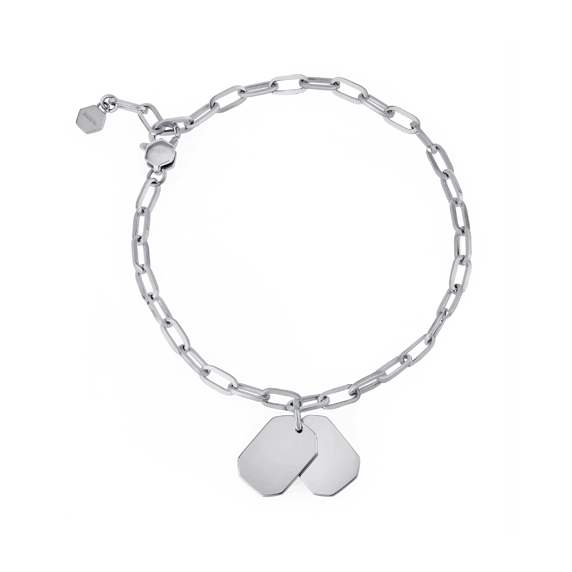 PRIVATE CODE BRACCIALE IN ACCIAIO TJ3123 Breil Official